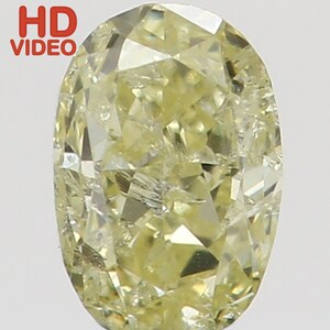 0.09 Ct Natural Loose Oval Shape Diamond Yellow Color Oval Cut Diamond 3.30 MM Natural Loose Diamond Oval Brilliant Cut Diamond N6989
