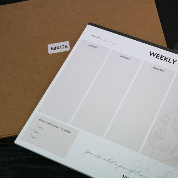 Guida a come organizzare un'agenda settimanale - Arti Grafiche