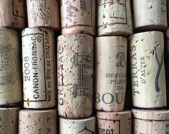 10 Natural Used Wine Corks - Premium Real Corks from Europe - Ideal for Craft - Corkboard - Christmas Decorations - Dartboard Surround