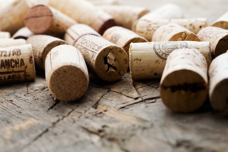 35 Used Wine Corks Ideal for Craft Soil Enrich Christmas Decorations Dartboard Surround Corkboard Premium Real Corks from Europe