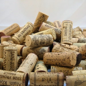 Natural Used Wine Corks - Premium Real Corks from Europe - Ideal for Craft - Corkboard - Christmas Decorations - Dartboard Surround