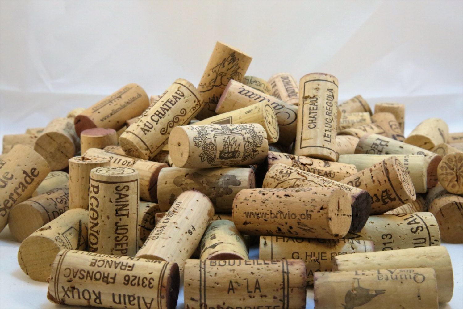 Natural Used Wine Corks Premium Real Corks From Europe Etsy
