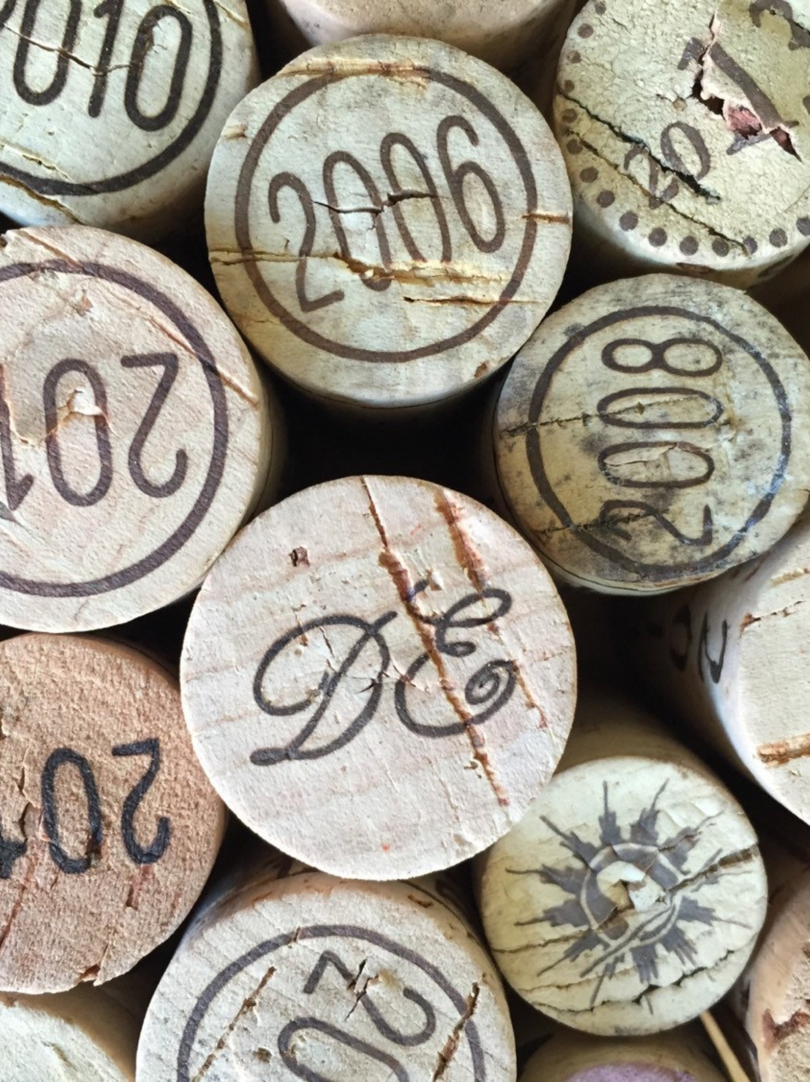 Natural Used Wine Corks Premium Real Corks From Europe Etsy