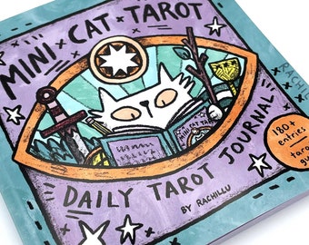 Mini Cat Tarot Journal, Daily Readings, Beginner Friendly