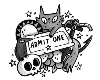 Tattoo Ticket, artist permission tattoo pass