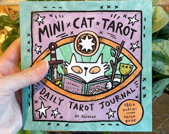 Mini Cat Tarot Journal, Daily Readings, Beginner Friendly
