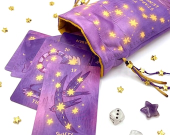 Mazzo Lenormand di Stargazer, carte da gioco celestiali con guida
