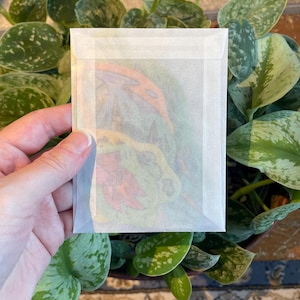 Holographic Polyhedral Dice Sticker Pack, Metallic Rainbow Gamer Stickers image 6