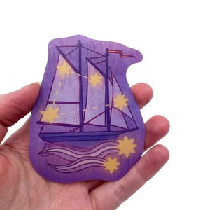 Lenormand Holographic Sticker Set, Star Constellation Vinyl Matte Stickers image 5