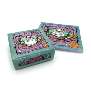 SECONDS Mini Cat Tarot Deck plus Daily Journal, reduced due to quality issues