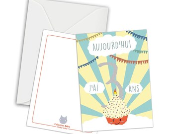 Carte Ans Etsy