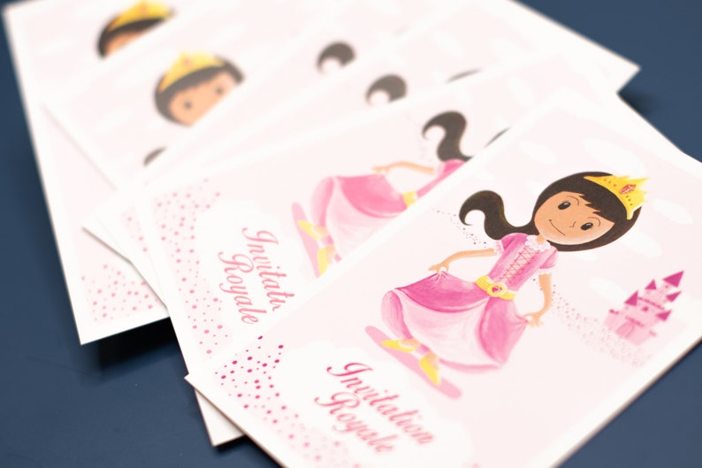 Kit De 6 Cartes D Invitation Anniversaire Pour Enfant Avec Etsy Kit De 6 Cartes D Invitation Anniversaire Pour Enfant Avec Etsy