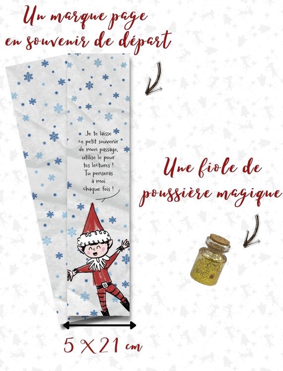 Enveloppe de Noël petit lutin