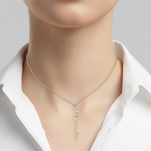 Namenskette gold, Personalisierte namenskette, Kette mit namen gold, Namenskette silber, Individuelle Namensketten