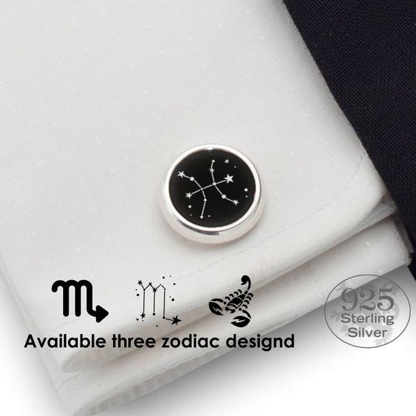 Zodiac Cufflinks Etsy