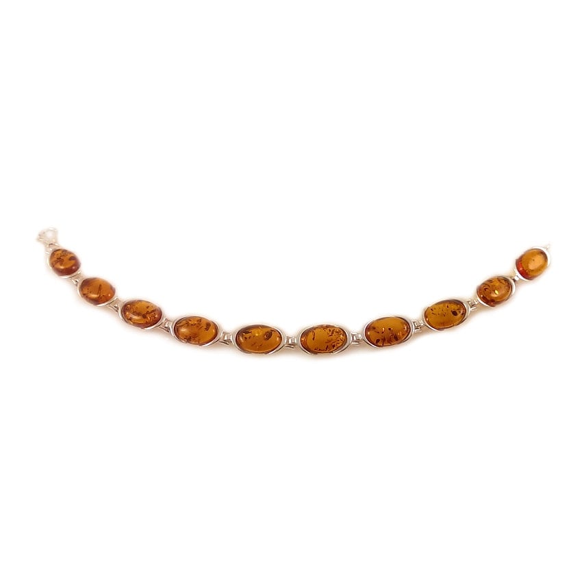 Handmade Baltic Amber Gemstone Pendant - Silver Plated - Orange Color - 1.32 Inches - Wedding Birthday Gift-585377