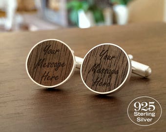 Anniversary Gift for Him, 5th anniversary gift for Men, Custom cufflinks, Gifts for Men, Presents for Men, Gifts for Husband