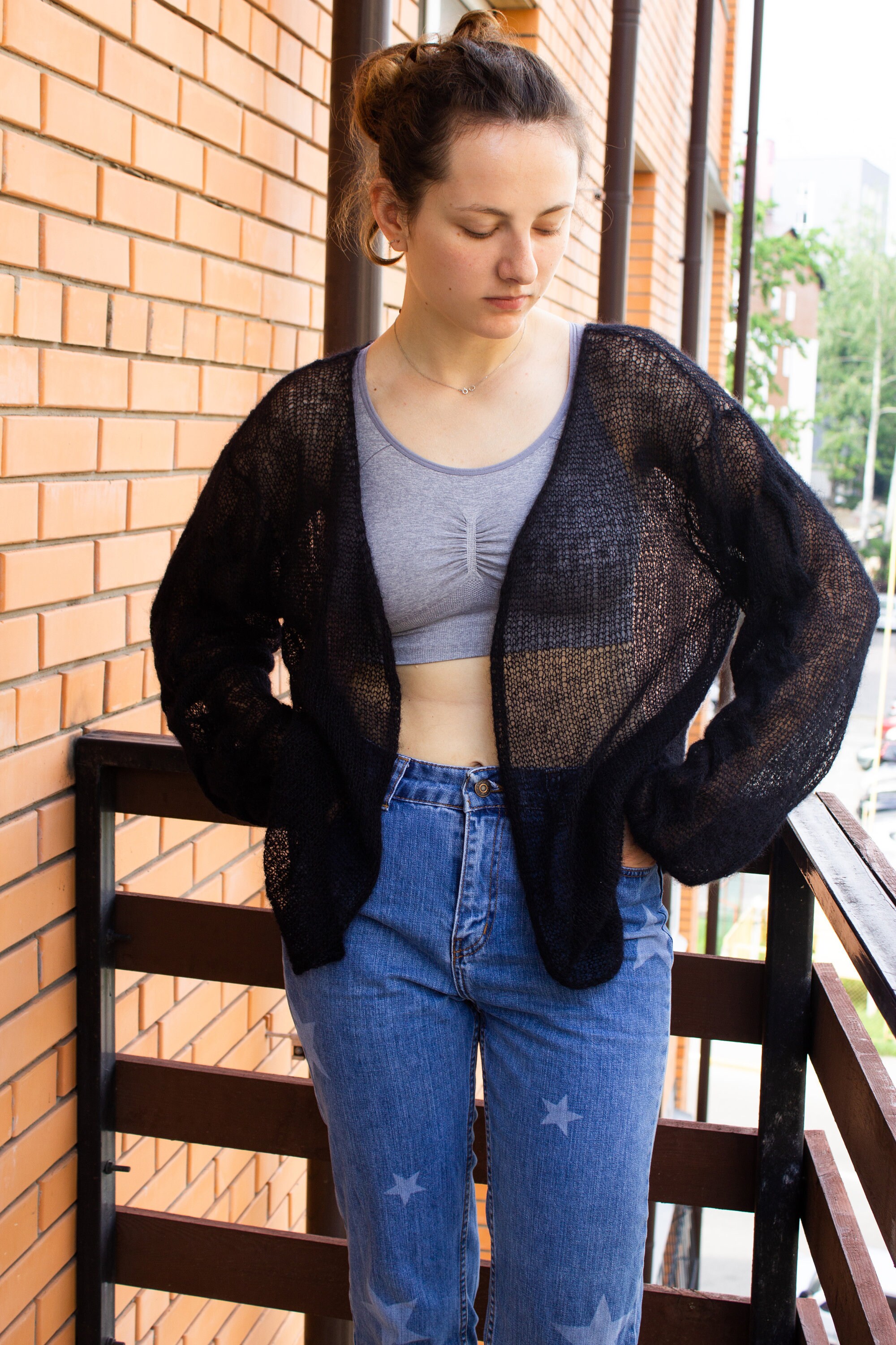 Transparent cardigan Etsy France