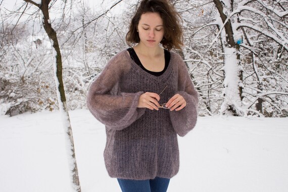 oversized maxi jumper dress