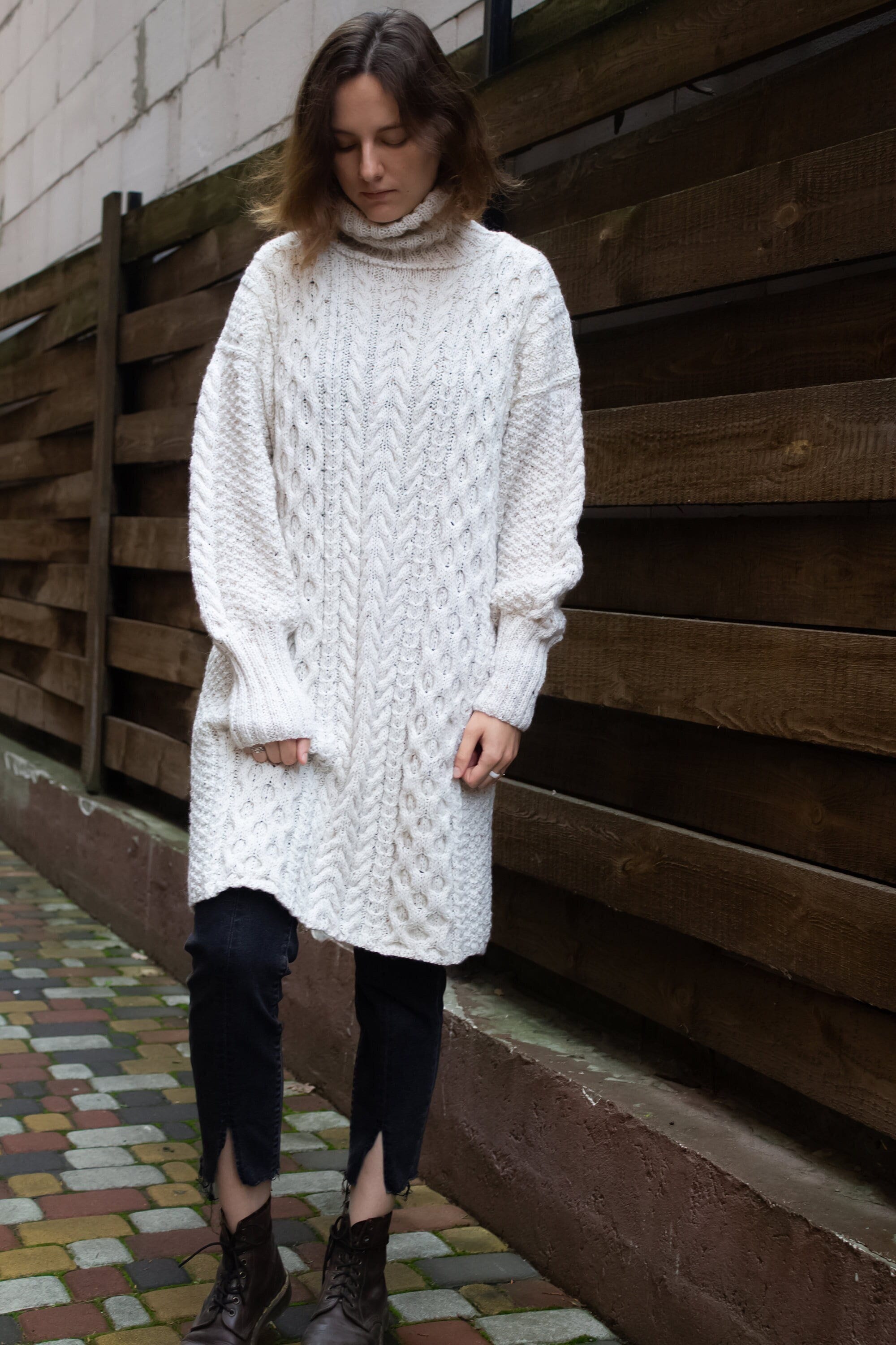 Slouchy Knit Dress Ireland