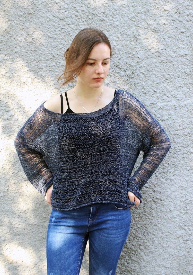 boxy oversized sweater