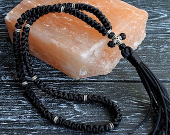 Orthodox Prayer Rope Rosary 100 knots, Christian  rosary, brojanica, komboskini