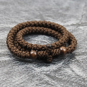 Soutache Chotki bracelet 100 knots, Orthodox Prayer Rope bracelet, Christian bracelet, Komboskini necklace, Orthodox rosary