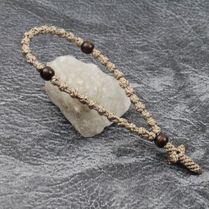 Masala Pocket Prayer Rope 33/50/100 knots stretched, Greek orthodox christian prayer rope, Christian chotki