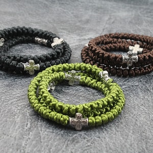 Orthodox Prayer Rope Chotki bracelet 100 knots, Christian bracelet, Komboskini necklace, Orthodox rosary