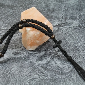 Orthodox Prayer Rope 50 knots black High Quality, Greek  chotki, brojanica, komboskini, orthodox gift, christian rosary, Pocket rosary