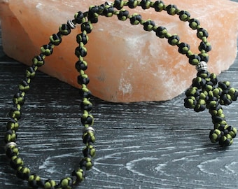 Two color Orthodox Prayer Rope 50/100 knots, Brojanica, komboskini necklace, orthodox jewelry, Christian jewelry