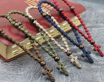 Pocket Prayer Rope 33/50/100 knots stretched, Greek orthodox christian prayer rope