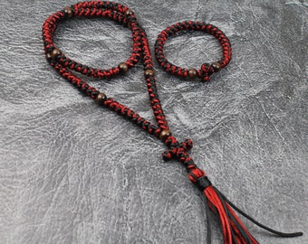 Two-color Orthodox Prayer Rope High Quality Satin , chotki , brojanica, komboskini, orthodox gift, christian rosary, christian gifts