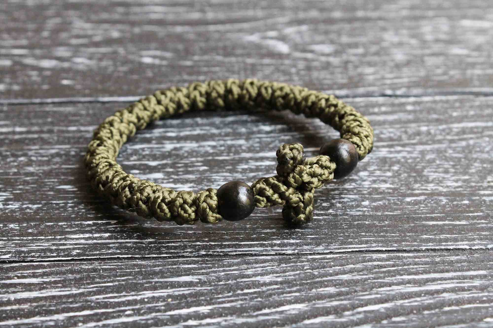 Orthodox Prayer Rope bracelet 33 knots vervica brojanica Etsy