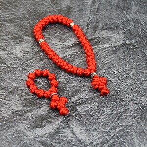 Pocket Set - Prayer Rope 33 Knots and Finger Prayer Ring 10 Knots ...