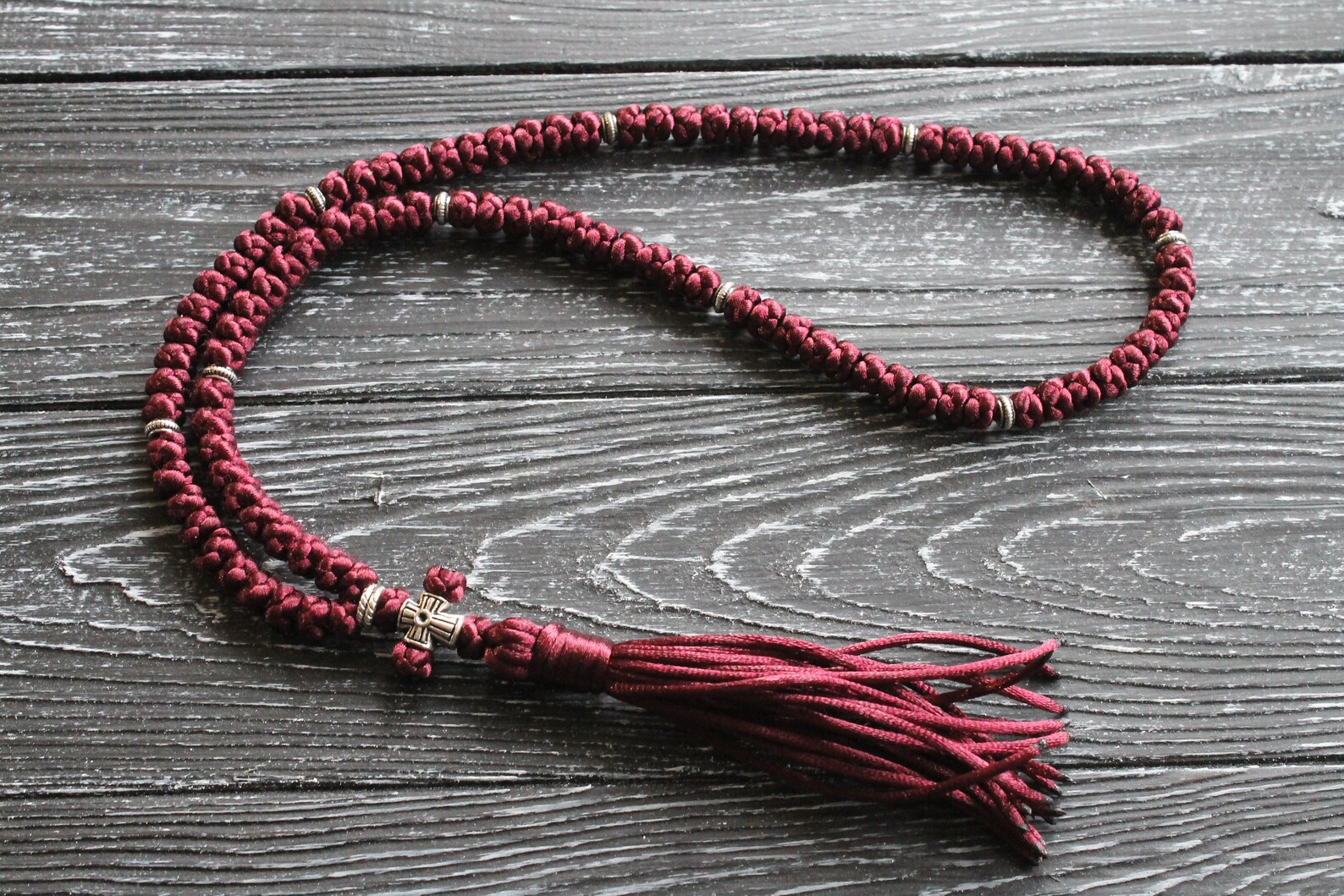 Set Orthodox Prayer Rope Rosary 100 knots bracelet 30 Etsy