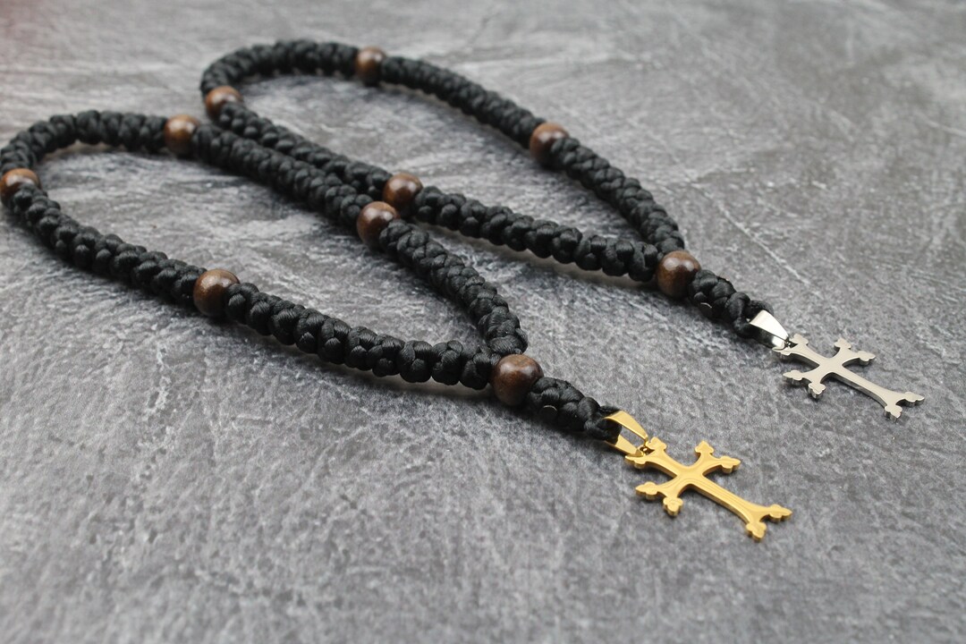 Khachkar - Orthodox Prayer Rope 50 Knots, Orthodox Chotki, Orthodox ...