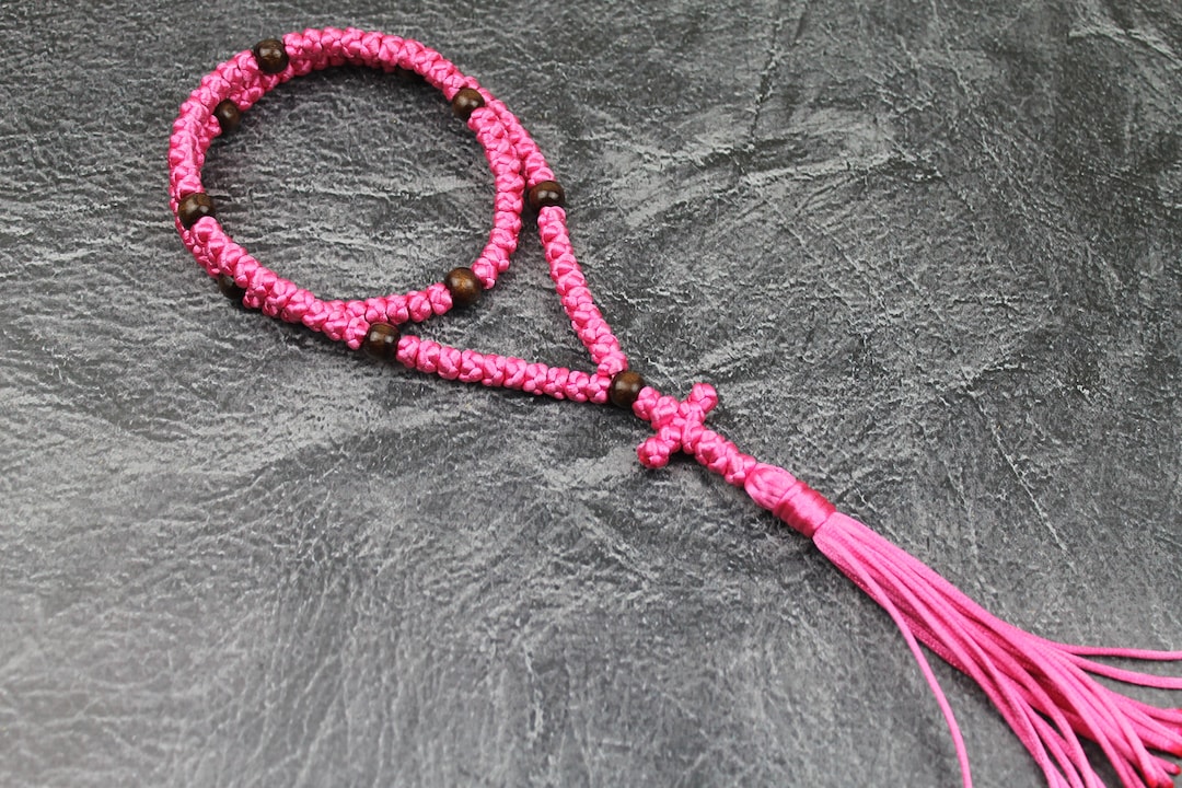 Religious Rope Orthodox Prayer Rope 100 Knots, Orthodox Komboskini, Christian Knotted ...