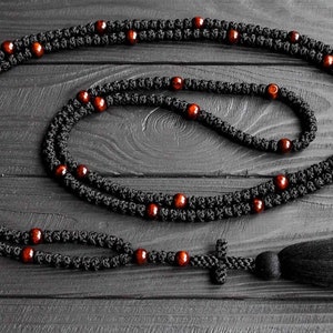 Orthodox Prayer Rope Rosary 300 knots, brojanica, komboskini, orthodox jewelry, orthodox gift, christian rosary, christian gifts