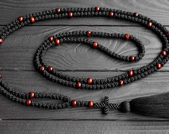 Orthodox Prayer Rope Rosary 300 knots, brojanica, komboskini, orthodox jewelry, orthodox gift, christian rosary, christian gifts
