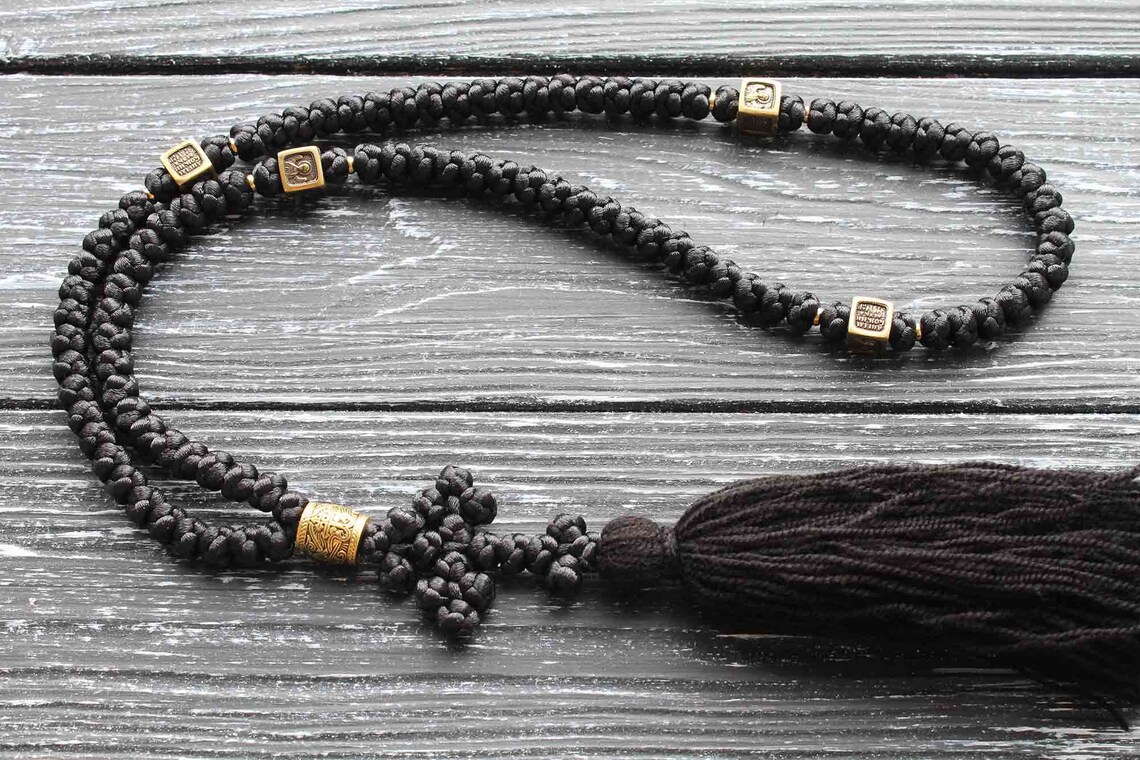 Orthodox Prayer Rope 100 knots Guardian Angel Etsy
