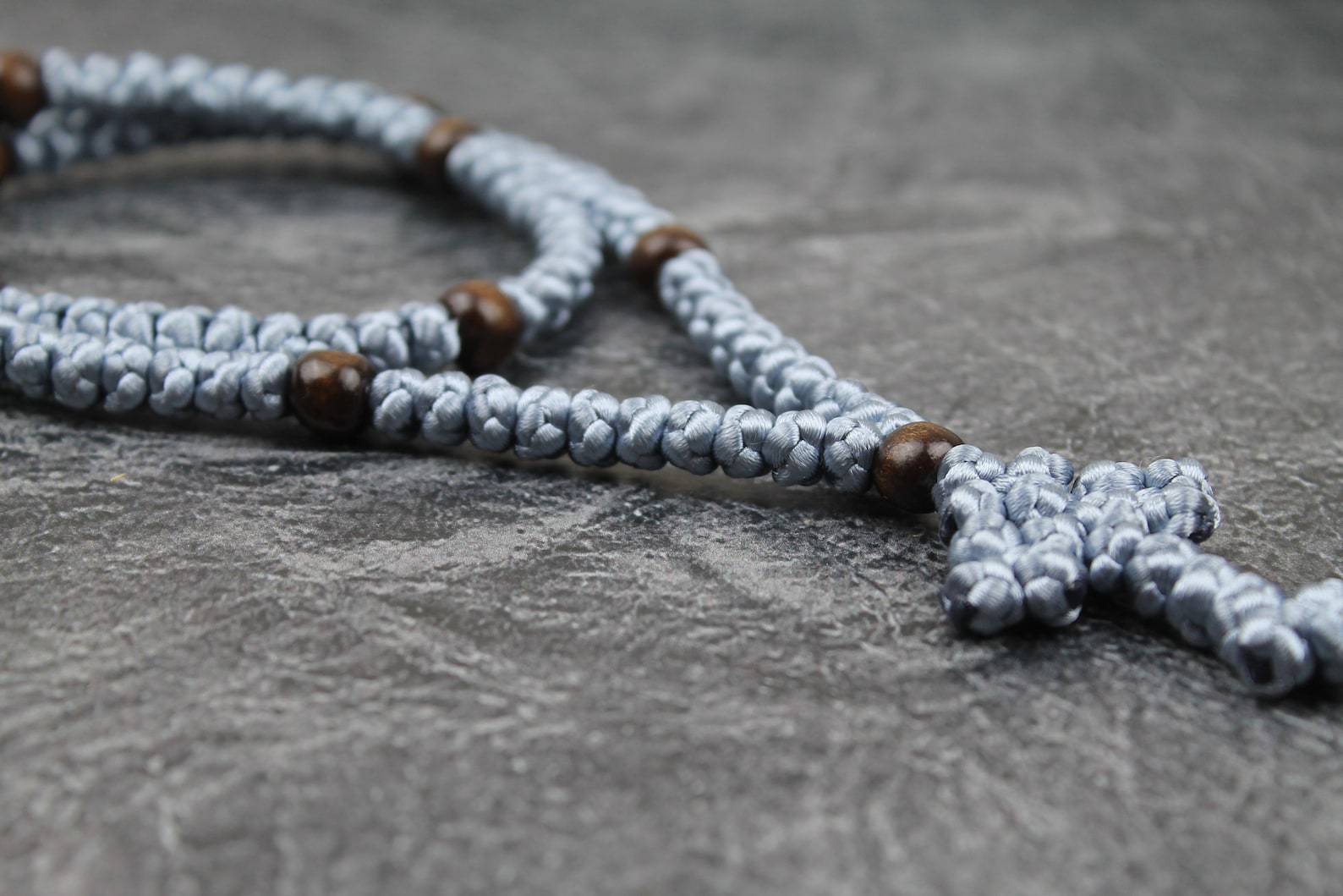 Religious Rope Orthodox Prayer Rope 100 Knots, Orthodox Komboskini, Christian Knotted ...