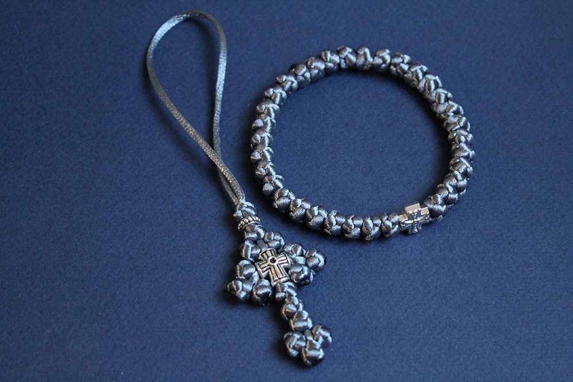 Orthodox Prayer Rope bracelet 33 knots brojanica komboskini Etsy