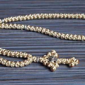 Orthodox Prayer Rope Rosary 100 knots, Brojanica, komboskini, komboskini necklace,  orthodox jewelry Christian jewelry Christian rosary