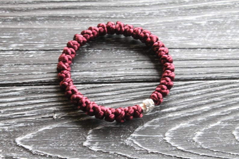 Orthodox Prayer Rope Bracelet 33 Knots Brojanica Komboskini Etsy