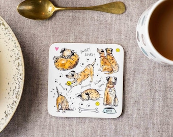 ラスト1点イギリスにて購入　becca hall 犬種イラストマグカップ Beccaillustrates - Etsy 日本