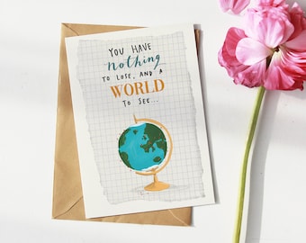 Greetings Card - A World To See