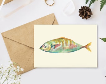 Greetings Card - Fish