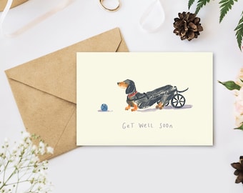 Greetings Card - Get Well Soon