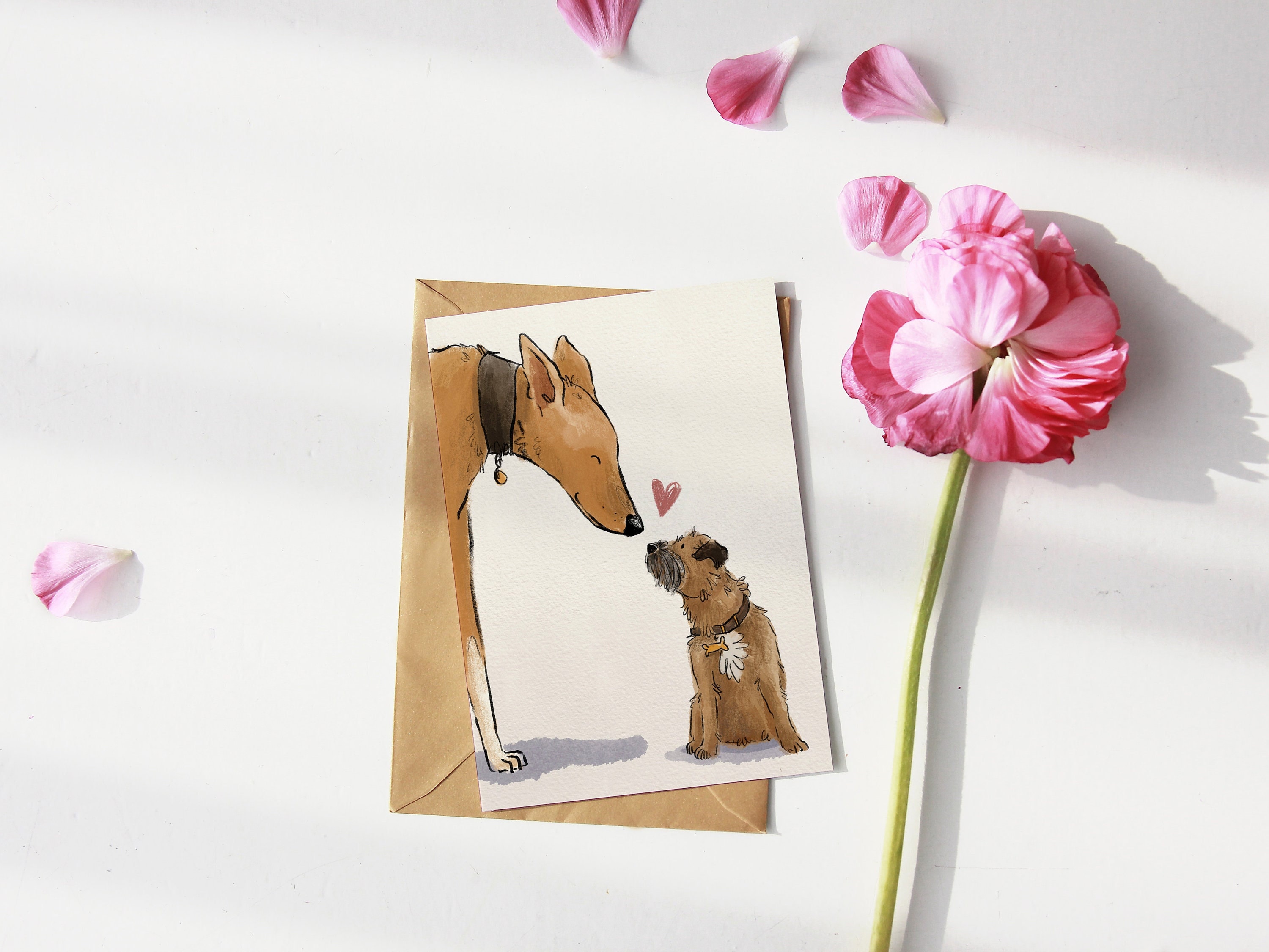 ラスト1点イギリスにて購入　becca hall 犬種イラストマグカップ Beccaillustrates - Etsy 日本